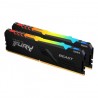 MEMORIAS RAM 16GB  2x8GB  3200Mhz DDR4 KINGSTON FURY RGB