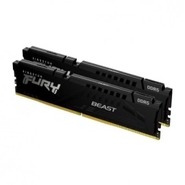 MEMORIAS RAM DDR5 32GB  2x16GB  4800MHz KINGSTON FURY BLACK KF548C38BBK2-32