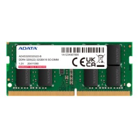 MEMORIA RAM ADATA DDR4 16GB 3200MHz DE LAPTOP