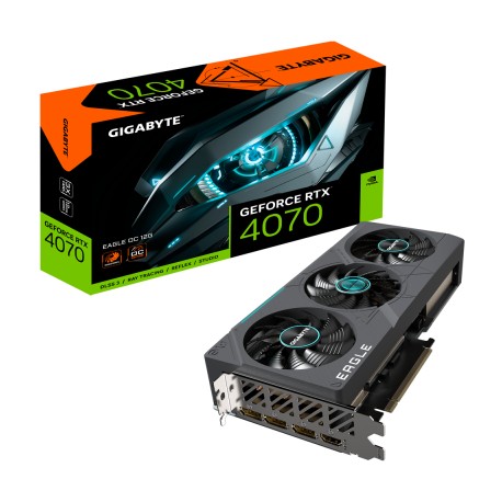 TARJETA DE VIDEO RTX 4070 12GB EAGLE OC GIGABYTE GV-N4070 EAGLE OC-12GD