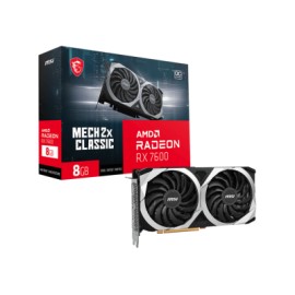 TARJETA DE VIDEO MSI RX 7600 MECH 2X CLASSIC 8G OC