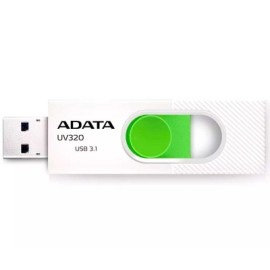 MEMORIA USB 128GB UV320 3.1 ADATA BLANCA VERDE