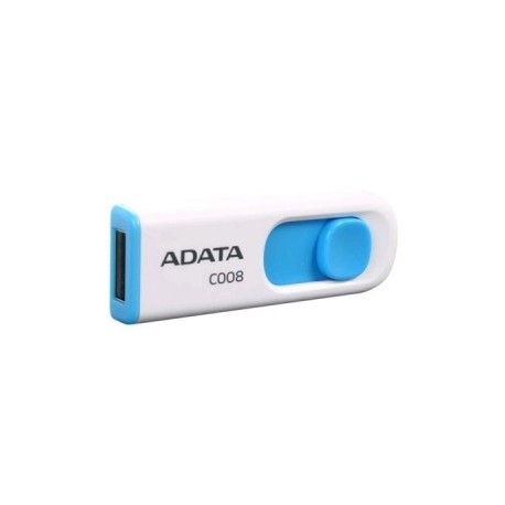 MEMORIA USB 16GB ADATA C008 BLANCO AZUL