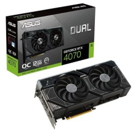 TARJETA DE VIDEO ASUS DUAL RTX 4070 OC EDITION 12GB GDDR6X DUAL-RTX4070-O12G