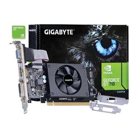 TARJETA DE VIDEO GIGABYTE GT710 DDR3 2GB