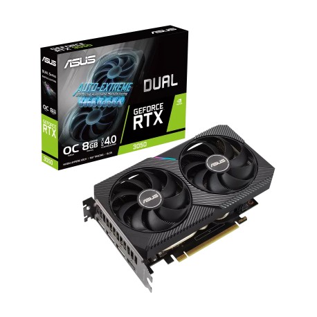 TARJETA DE VIDEO RTX 3050 ASUS DUAL  DUAL-RTX3050-O8G