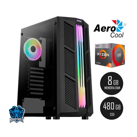 PC PRIME RYZEN 5-4600G 8GB, 480GB SSD PRIME