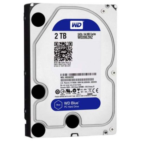 DISCO DURO INTERNO 2TB WESTERN DIGITAL 3.5  SATA