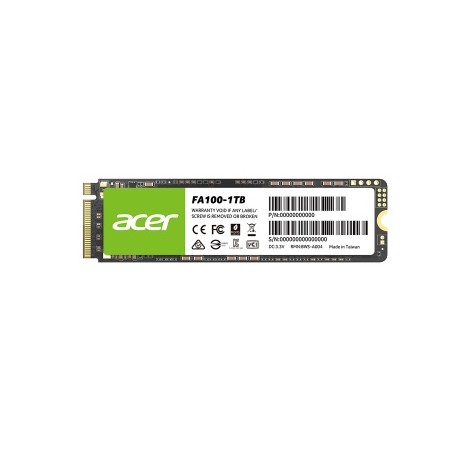 UNIDAD M.2 1TB NVMe PCIe Gen3 x 4 ACER  FA100-1TB