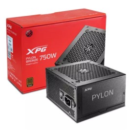 FUENTE DE PODER XPG PYLON 750W 80P BRONZE NEGRO  PYLON750B-BKCUS