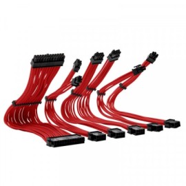 KIT DE EXTENSIONES PARA PSU ROJO YEYIAN KABEL KS1000R