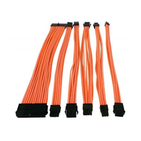 KIT EXTENSIONES DE FUENTES DE PODER EAGLE WARRIOR NARANJA ACCABLEFAP304EGW