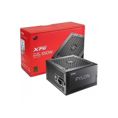 FUENTE DE PODER 550W XPG PYLON NEGRO  PYLON550B-BKCUS