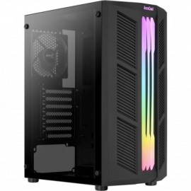 GABINETE AEROCOOL PRIME-G RGB S FUENTE NEGRO