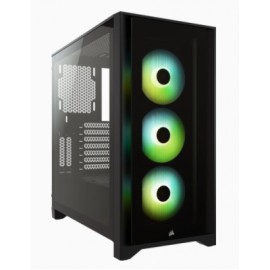 GABINETE CORSAIR iCUE 4000X NEGRO ATX