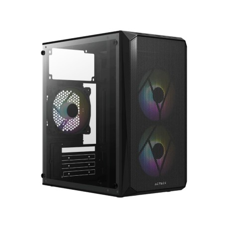 GABINETE MICRO TORRE DOOM GI630 CON FUENTE DE PODER 500W ACTECK AC-935739