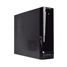 GABINETE SLIM ATOM ACTECK NEGRO AC-929042