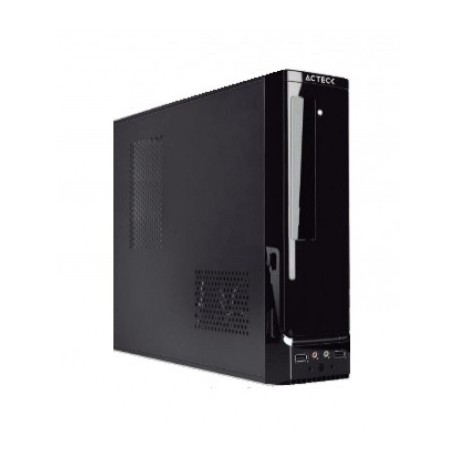 GABINETE SLIM ATOM ACTECK NEGRO AC-929042